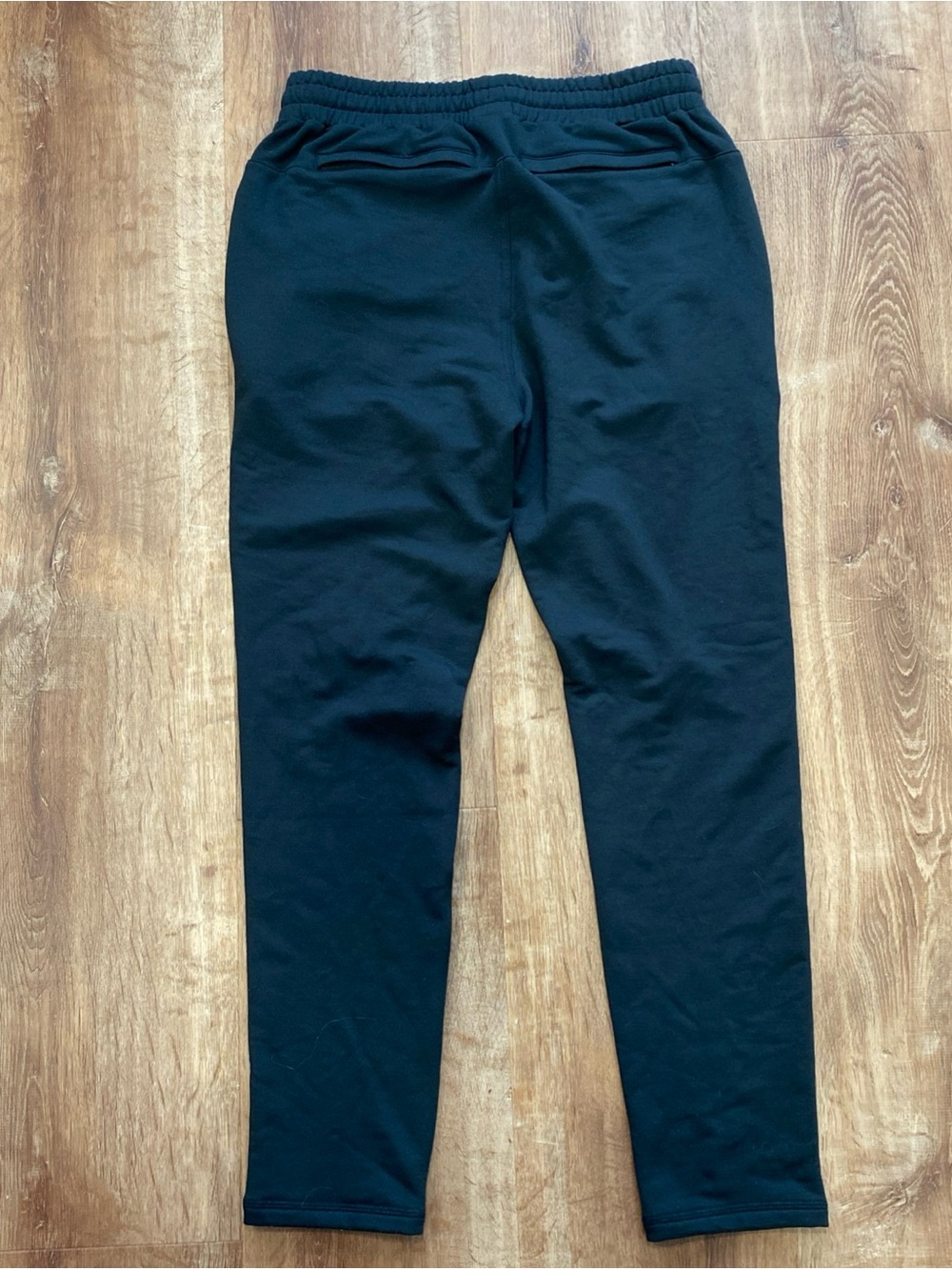 Quince Supersoft Fleece Jogger Mens Small Black Athleisure Gym Everyday Comfort - Picture 11 of 13